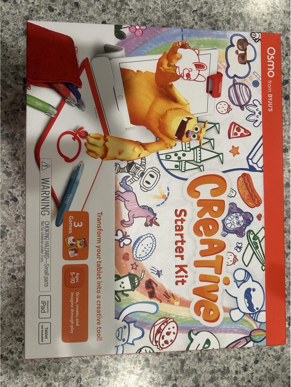 Osmo from BYJU’S - Creative Starter Kit for iPad Ages 5-10 - New